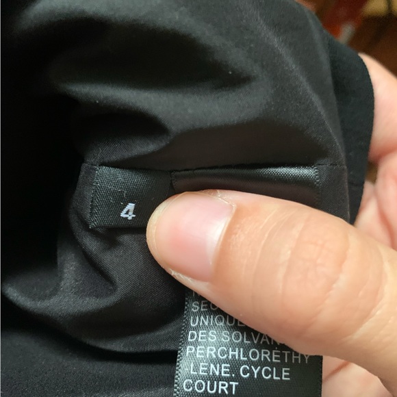 Doncaster Collection 100% Wool Ruffle Zip Up Blazer Jacket - Picture 2 of 5